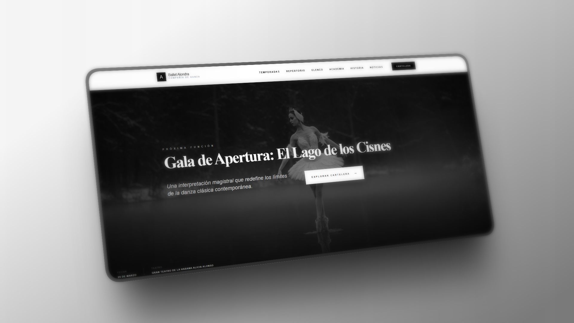 Screenshot of Ballet Alondra